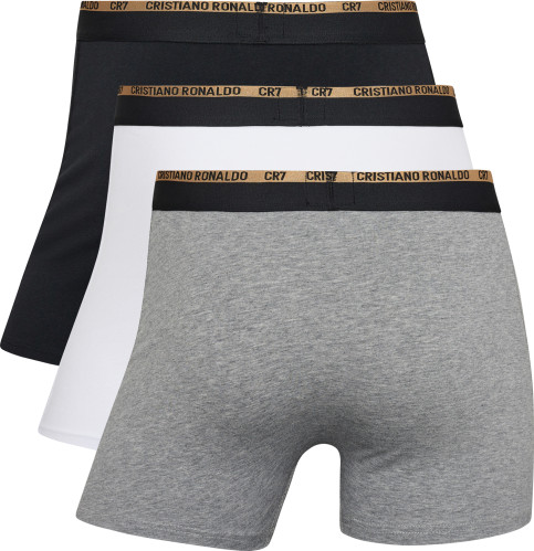 Pánské BOXERKY CR7 - CRISTIANO RONALDO CR7 Basic, Trunk, 3-pack