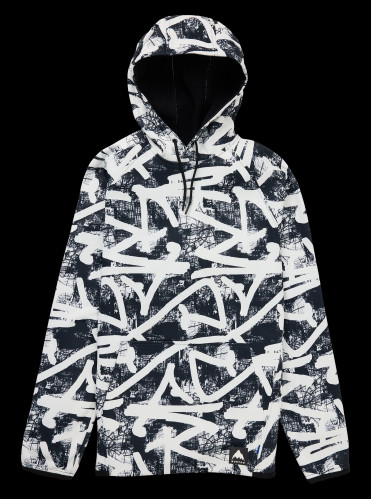 Pánská mikina Burton Crown Weatherproof Pullover Fleece