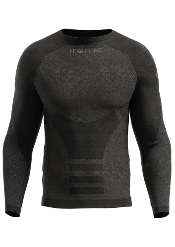 Pánské funkční kašmírové termo triko Iron-ic s dlouhým rukávem