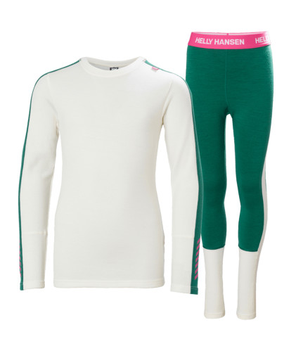 Dětské termoprádlo Helly Hansen JR LIFA MERINO MIDWEIGHT SET