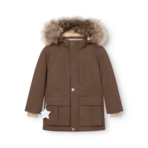 Dětská bunda MINI A TURE MATKASTORIO fleece lined winter jacket fur. GRS