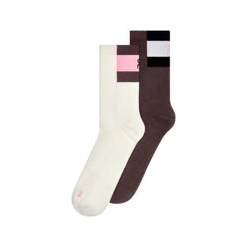 Unisex ponožky ON Courtside Sock High 2-pack
