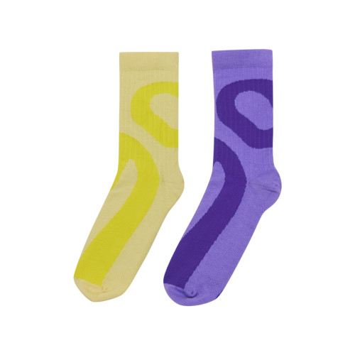 ON Liquid Logo Sock High 2-pack