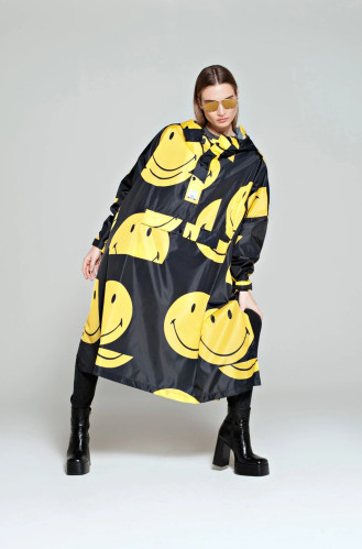 Unisex pláštěnka Rainkiss All Smiles x Smiley - Rain Poncho
