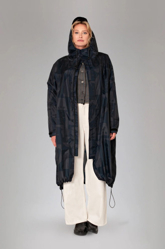 Unisex pláštěnka Rainkiss Back to Black - Rain Coat