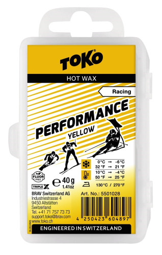 Unisex VOSKY A SERVIS TOKO Performance yellow 40g