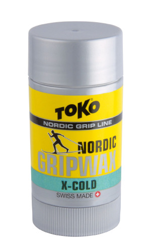 Unisex VOSKY A SERVIS TOKO Nordic Grip Wax X-Cold, 25g