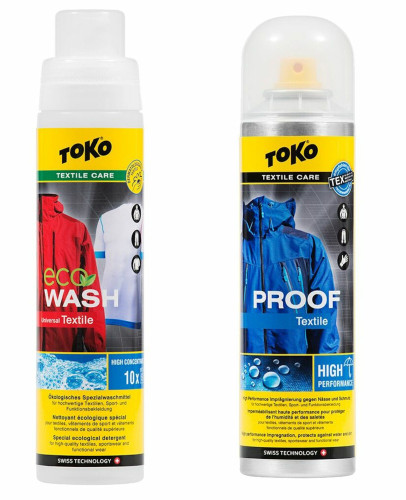 Unisex IMPREGNACE A DETERGENTY TOKO Duo-Pack Textile Proof & Eco Textile Wash