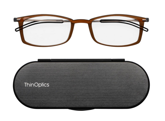 detail Unisex DIOPTRICKÉ ThinOptics Brýle Brooklyn + pouzdro Milano