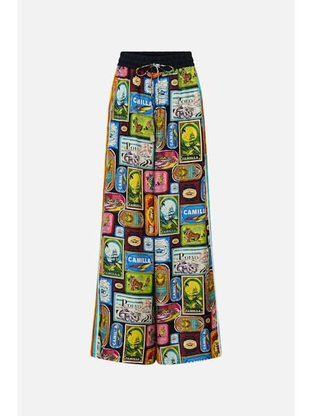 detail Dámské kalhoty Camilla STRAIGHT LEG PANT