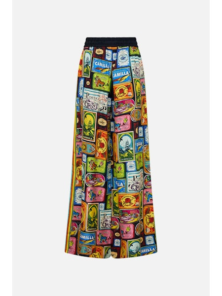 detail Dámské kalhoty Camilla STRAIGHT LEG PANT