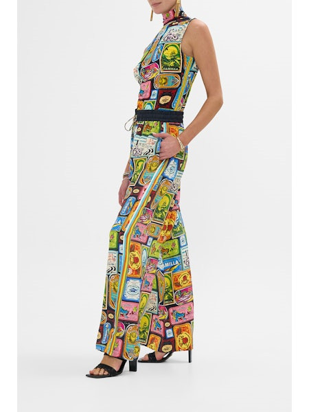 detail Dámské kalhoty Camilla STRAIGHT LEG PANT