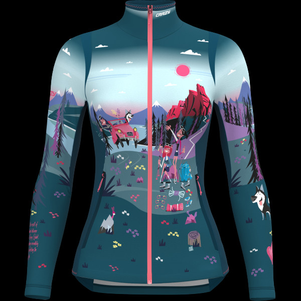 detail Dámská mikina CRAZY CRAZY PULL WONDER MAGIC LIGHT WOMAN