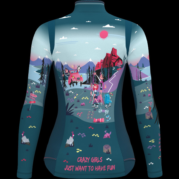 detail Dámská mikina CRAZY CRAZY PULL WONDER MAGIC LIGHT WOMAN