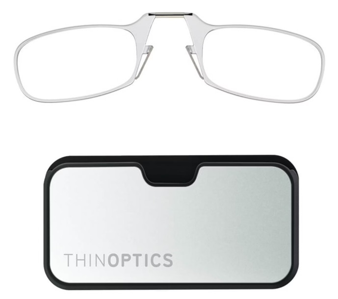 detail Unisex DIOPTRICKÉ ThinOptics Cvikr na čtení + kovové pouzdro