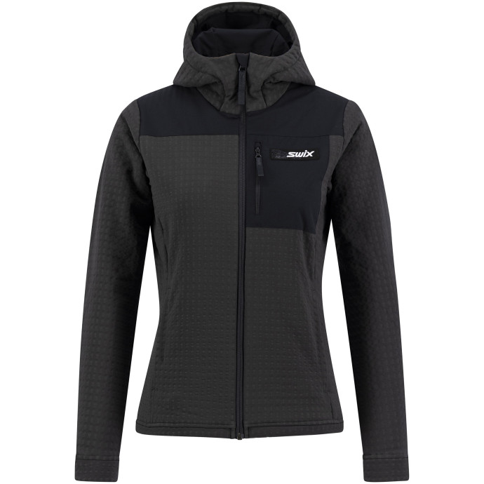 detail Dámská bunda Swix Bunda s kapucí Surmount Stormfleece