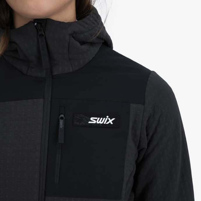 detail Dámská bunda Swix Bunda s kapucí Surmount Stormfleece