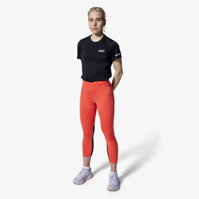 detail Dámské kalhoty Swix Kalhoty elastické 7/8 Pace High Waist