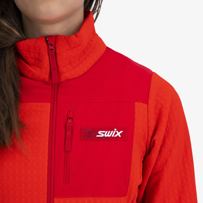 detail Dámská mikina Swix Mikina na zip Surmount Stormfleece