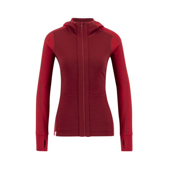 detail Dámský svetr Ulvang Mikina na zip Peak Field