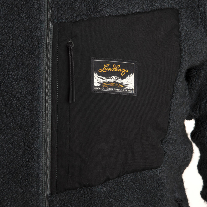 detail Dámská bunda Lundhags Flok Wool Ws Pile