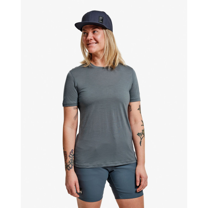 detail Dámské tričko Lundhags Tyre Merino T-Shirt W