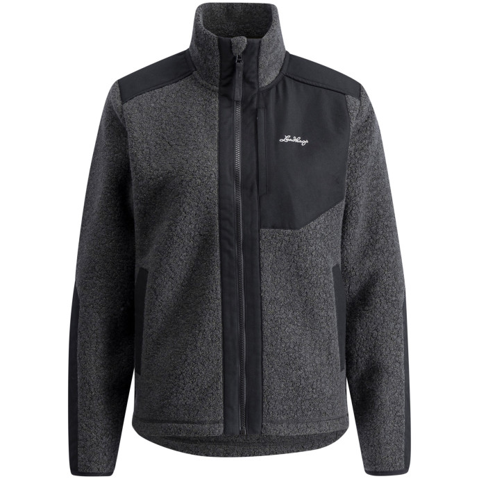 detail Dámská mikina Lundhags Saruk Wool Pile Mid Full Zip W