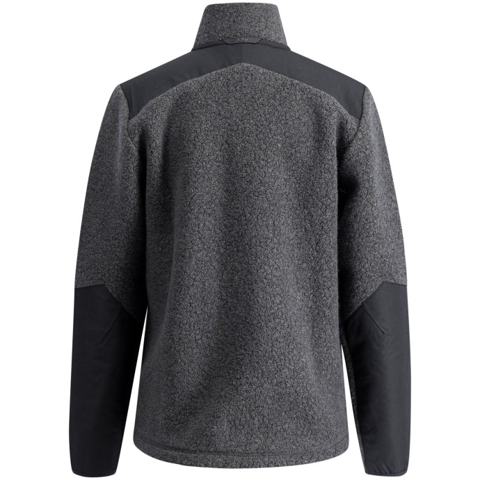 detail Dámská mikina Lundhags Saruk Wool Pile Mid Full Zip W