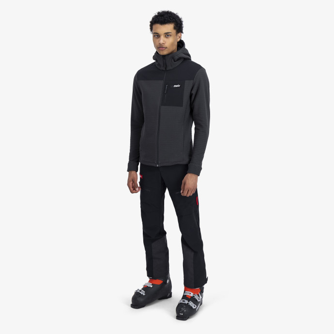 detail Pánská bunda Swix Bunda s kapucí Surmount Stormfleece