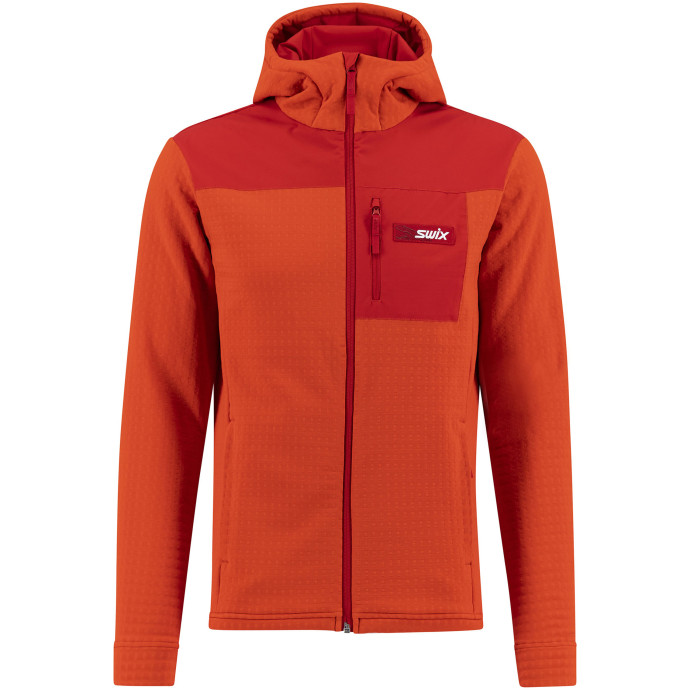 detail Pánská bunda Swix Bunda s kapucí Surmount Stormfleece