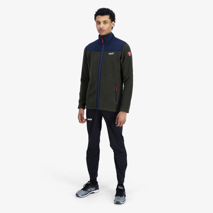 detail Pánská mikina Swix Mikina na zip Blizzard