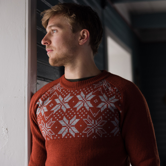 detail Pánský svetr Ulvang Svetr Rav Kiby Roundneck