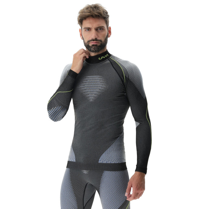 detail Pánské tričko UYN MAN EVOLUTYON UW SHIRT LG_SL.TURTLE NECK MELANGE