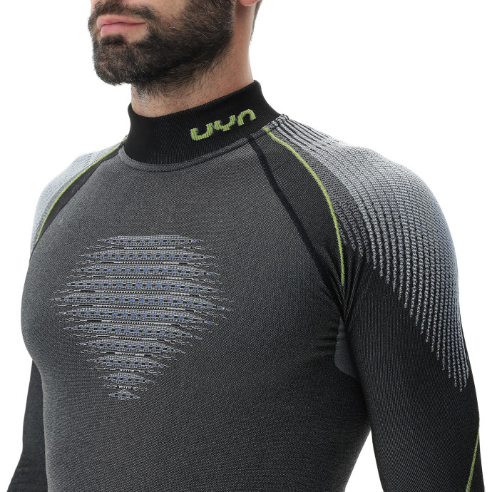 detail Pánské tričko UYN MAN EVOLUTYON UW SHIRT LG_SL.TURTLE NECK MELANGE