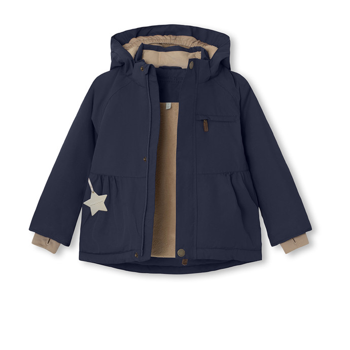 detail Dětská bunda MINI A TURE MATBRIDDINE fleece lined winter jacket. GRS