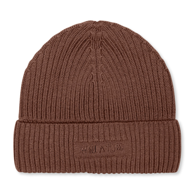 detail Dětská čepice MINI A TURE MATBOJE fleece lined beanie. RWS