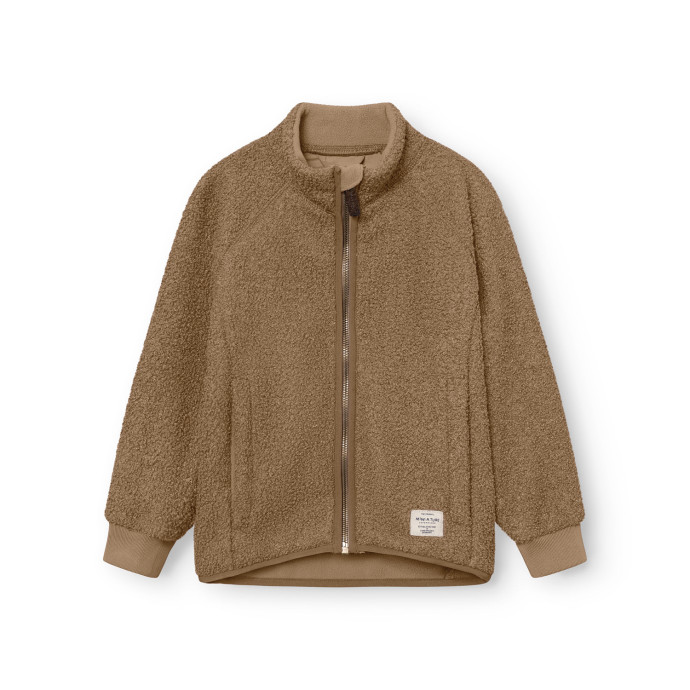 detail Dětská bunda MINI A TURE MATCEDRIC teddyfleece jacket. GRS