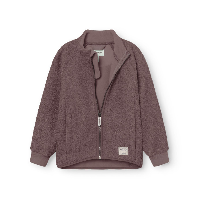 detail Dětská bunda MINI A TURE MATCEDRIC teddyfleece jacket. GRS