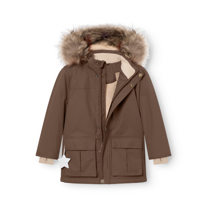 detail Dětská bunda MINI A TURE MATKASTORIO fleece lined winter jacket fur. GRS