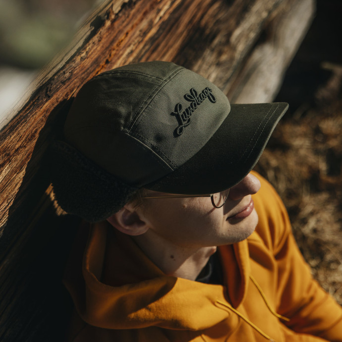 detail Lundhags Kšiltovka Habe Pile Trapper