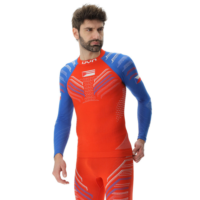 detail UYN NATYON 3.0 CZECH REPUBLIC UW SHIRT LG_SL.TURTLE NECK