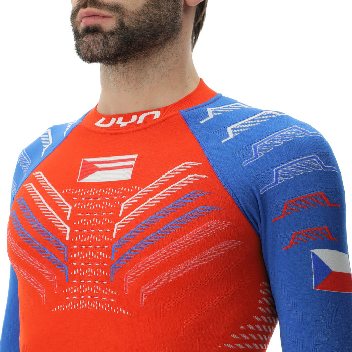 detail UYN NATYON 3.0 CZECH REPUBLIC UW SHIRT LG_SL.TURTLE NECK