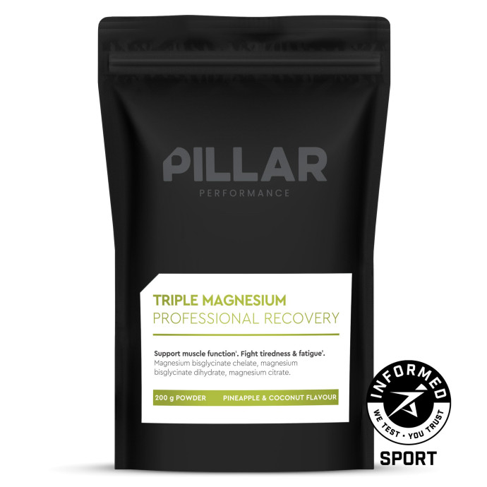 detail Unisex DOPLŇKY STRAVY PILLAR PERFORMANCE Triple Magnesium 200g Pouch, Pineapple Coconut