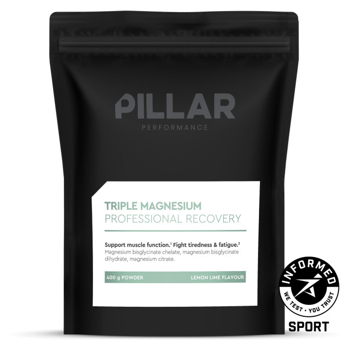 detail Unisex DOPLŇKY STRAVY PILLAR PERFORMANCE Triple Magnesium 400g Value Pack, Lemon Lime