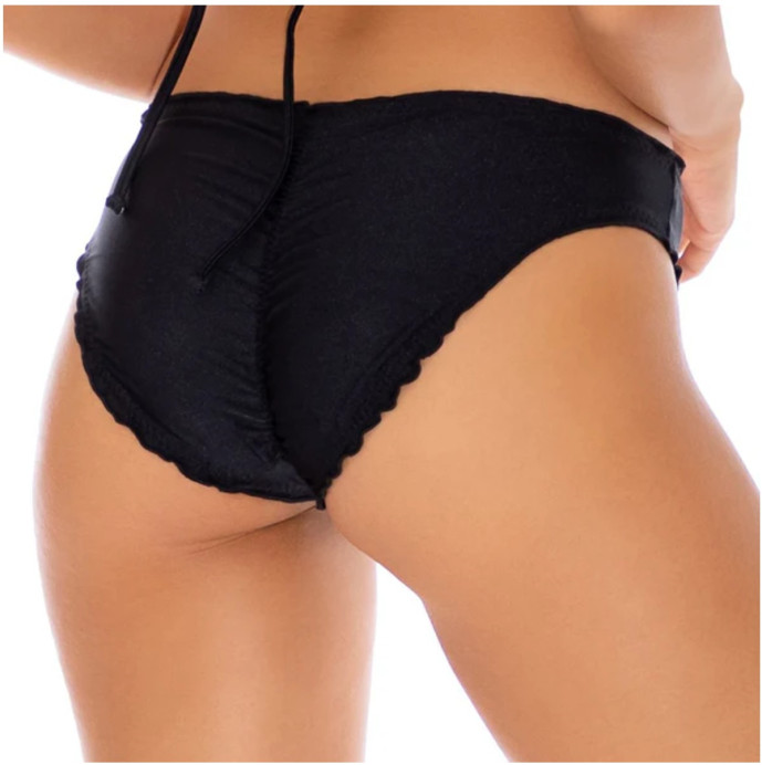 detail Dámské plavky Luli Fama WAVEY FULL RUCHED TIE SIDE BOTTOM