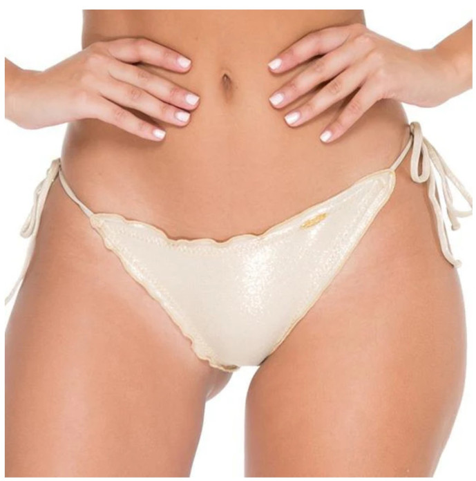 detail Dámské plavky Luli Fama WAVEY FULL RUCHED TIE SIDE BOTTOM