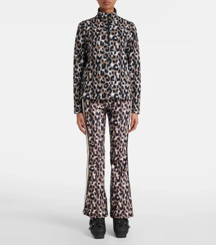 detail Dámské tričko Fusalp ORION LEOPARD