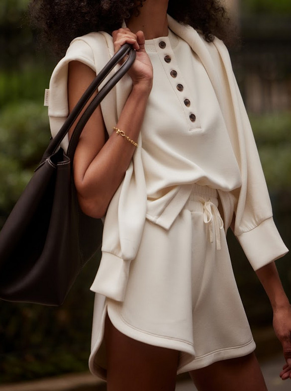 detail Dámské tílko Varley Marla Button Placket Tank