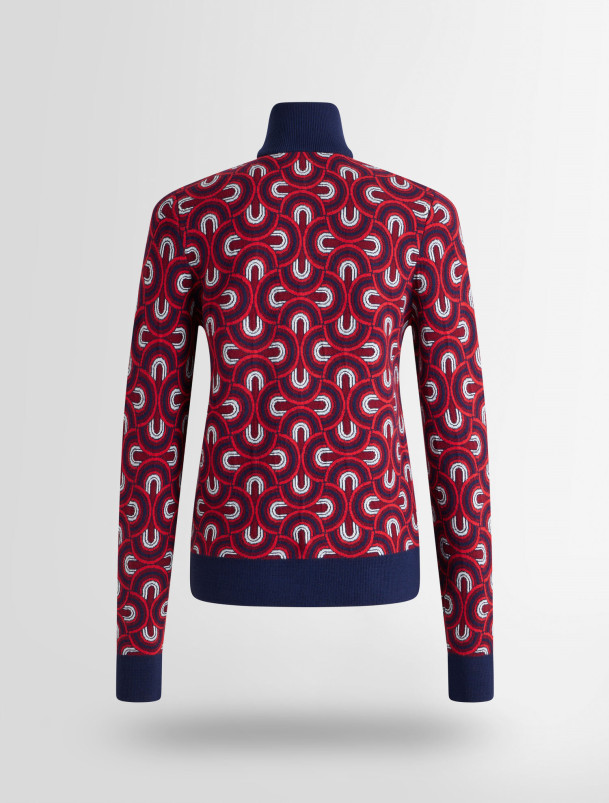 detail Dámský svetr Fusalp PILULE KNIT