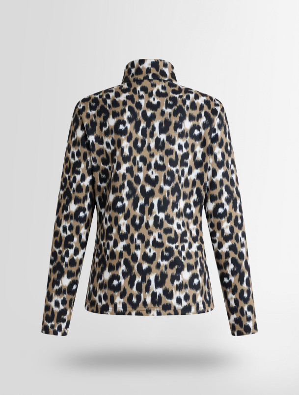 detail Dámské tričko Fusalp ORION LEOPARD